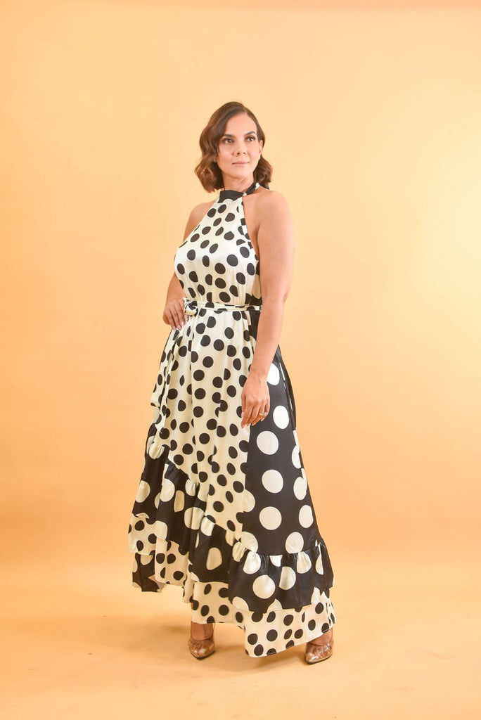 My Fashion Polka Dot Maxi Dress - Bonitafashionrd Maxi dress