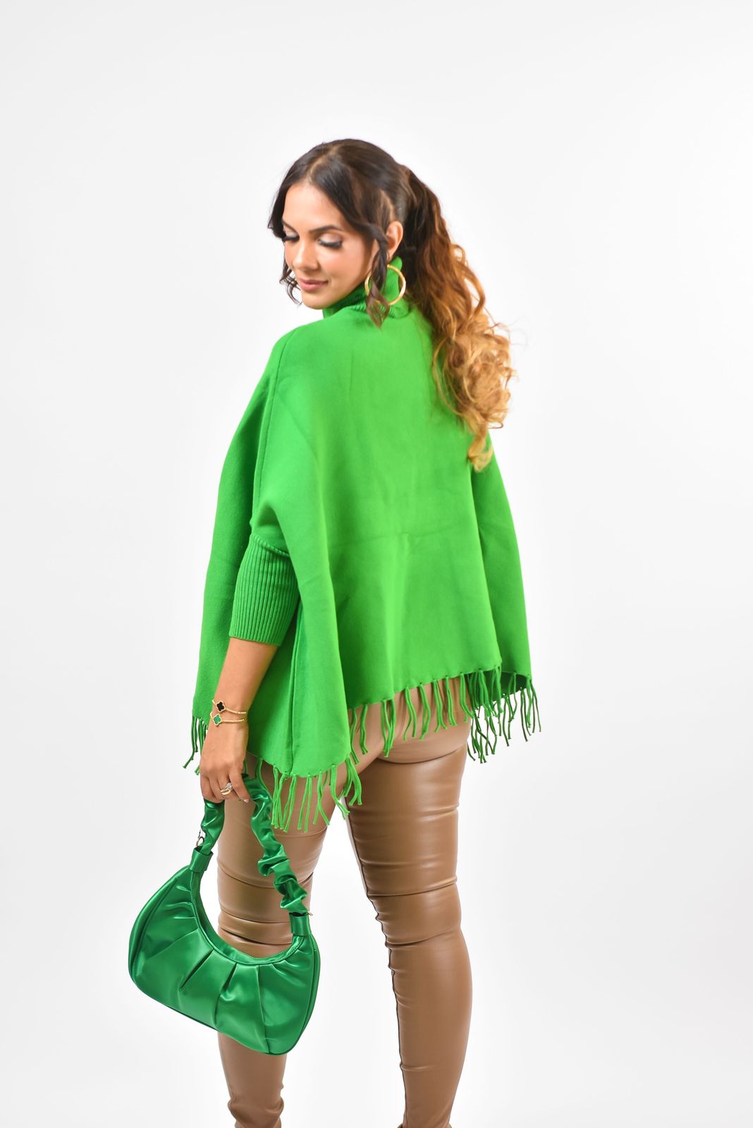 Match My Vibe Poncho - Bonitafashionrd Blouse