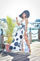 Relaxing Polka Dot Dress - Bonitafashionrd Dress