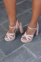My square - heeled shoes - Bonitafashionrd shoes