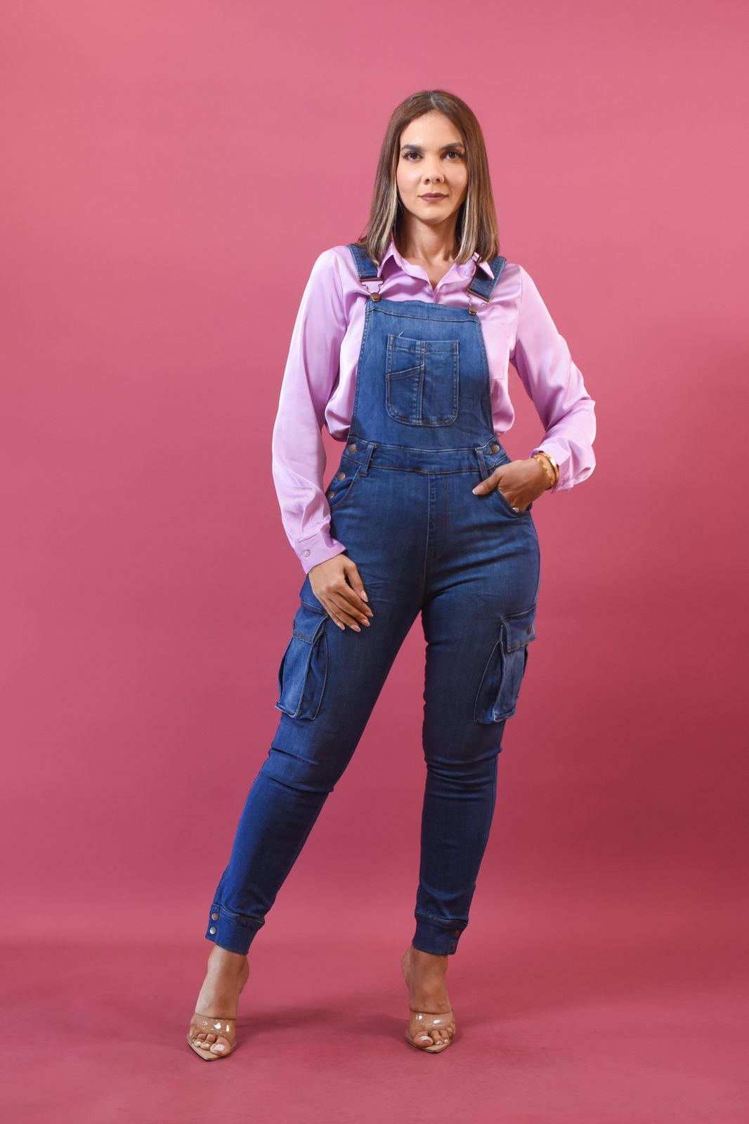 Cute Denim Overol - Bonitafashionrd