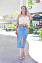 Wearing the Same Stylish Skirt Denim - Bonitafashionrd