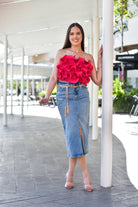 Wearing the Same Stylish Skirt Denim - Bonitafashionrd