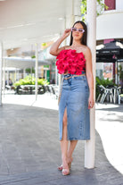 Wearing the Same Stylish Skirt Denim - Bonitafashionrd