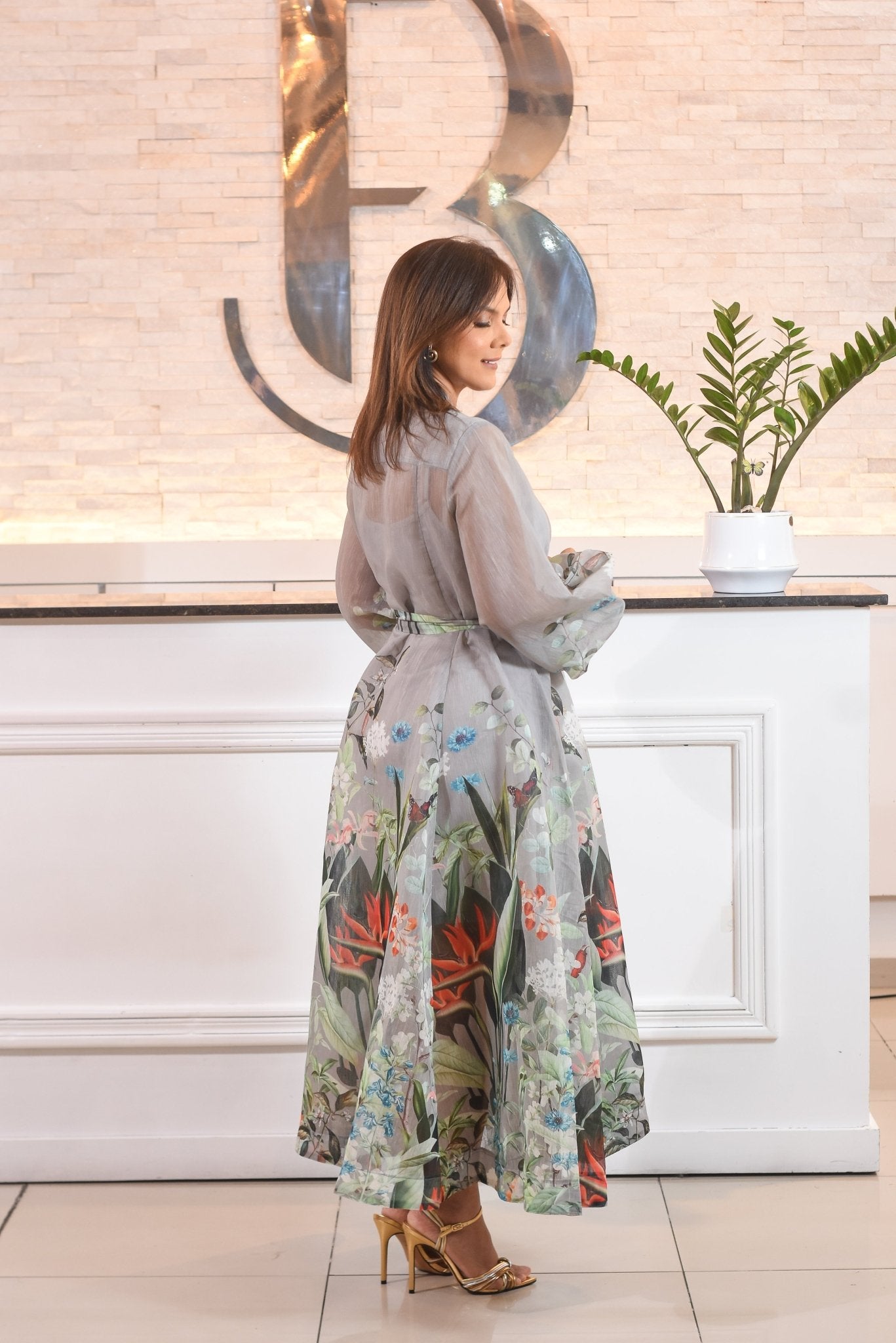 Beautiful Tropical Dress - Bonitafashionrd