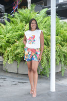 Short Beautiful Tropical - Bonitafashionrd