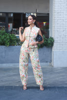 Fashion Forward Pant Set Flawers