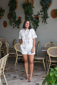 Just The Best Lace Shorts Set