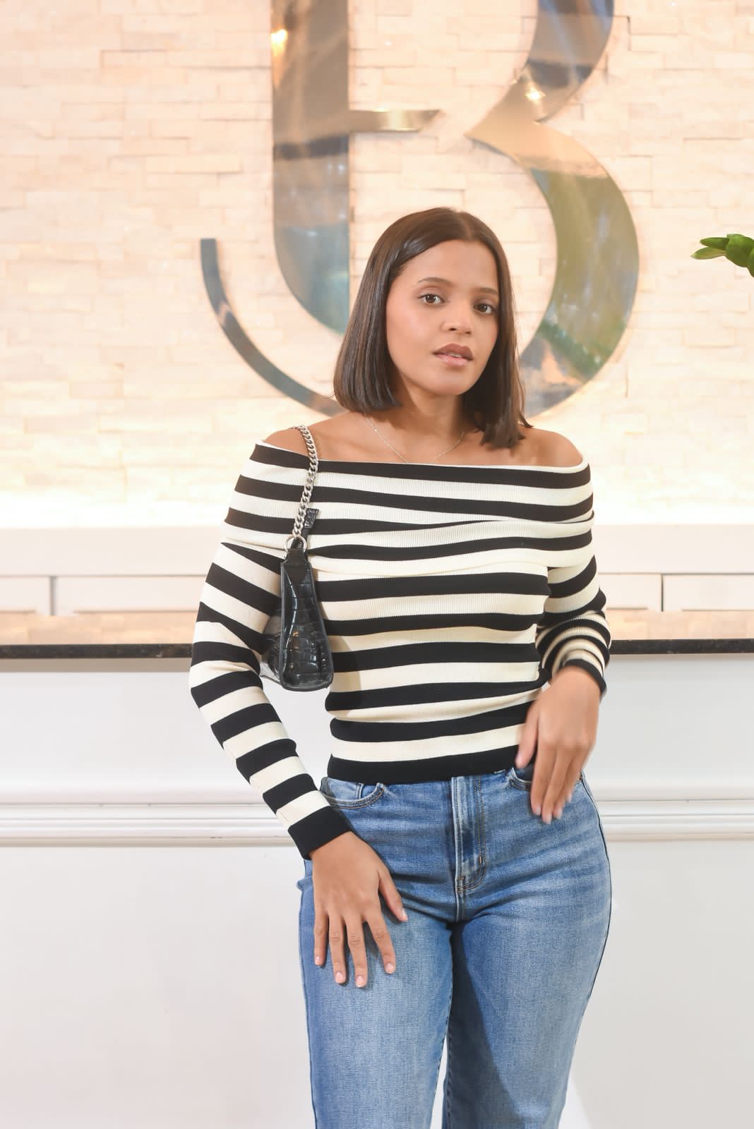 Oh My Pretty Stripes Sweater - Bonitafashionrd