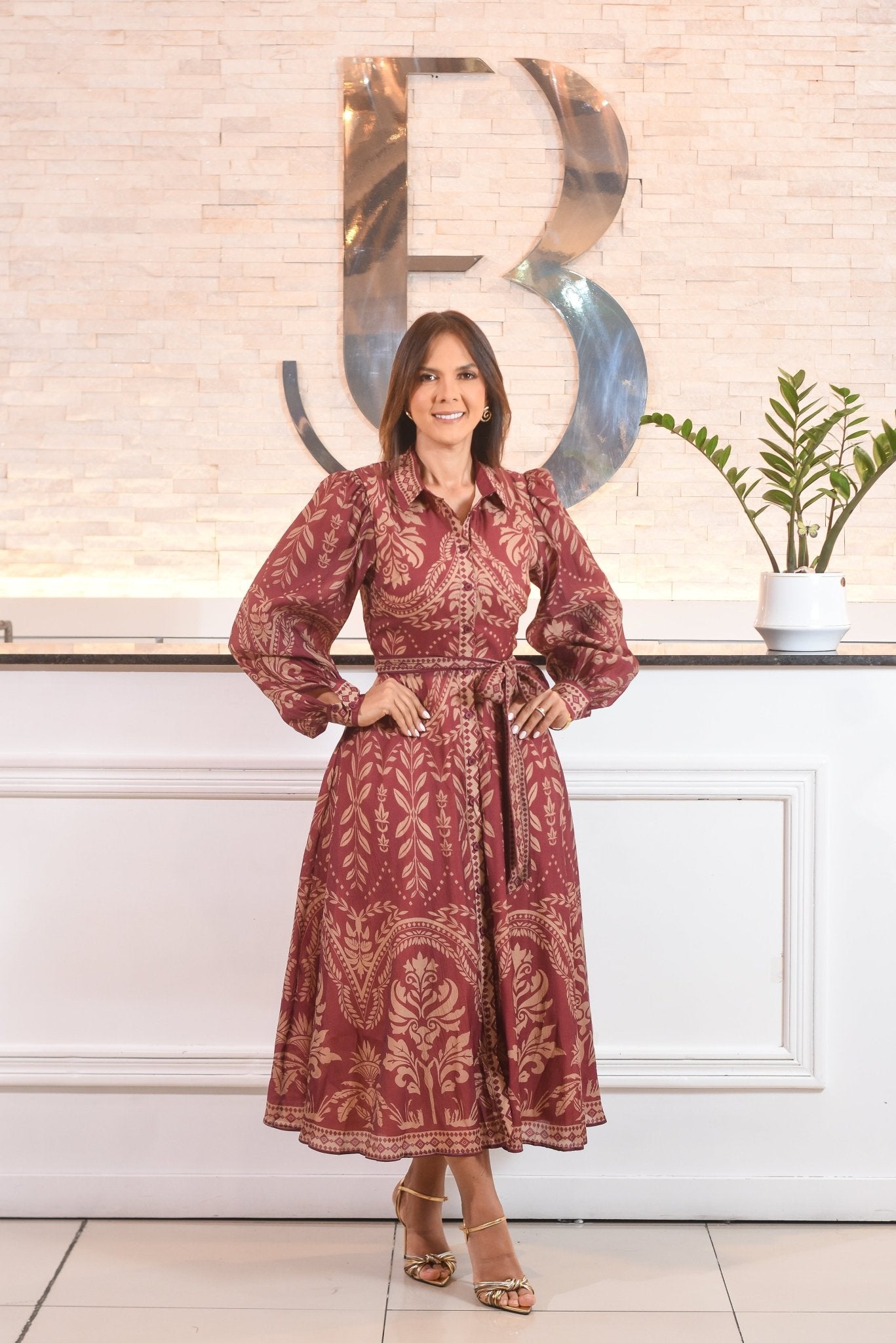 Beautiful Palms Dress - Bonitafashionrd