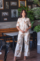 Just The Best Palms Pants Set