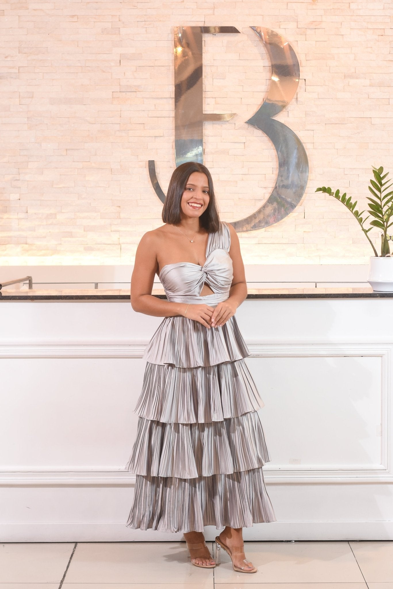 Beautiful Seda Plizado Dress - Bonitafashionrd