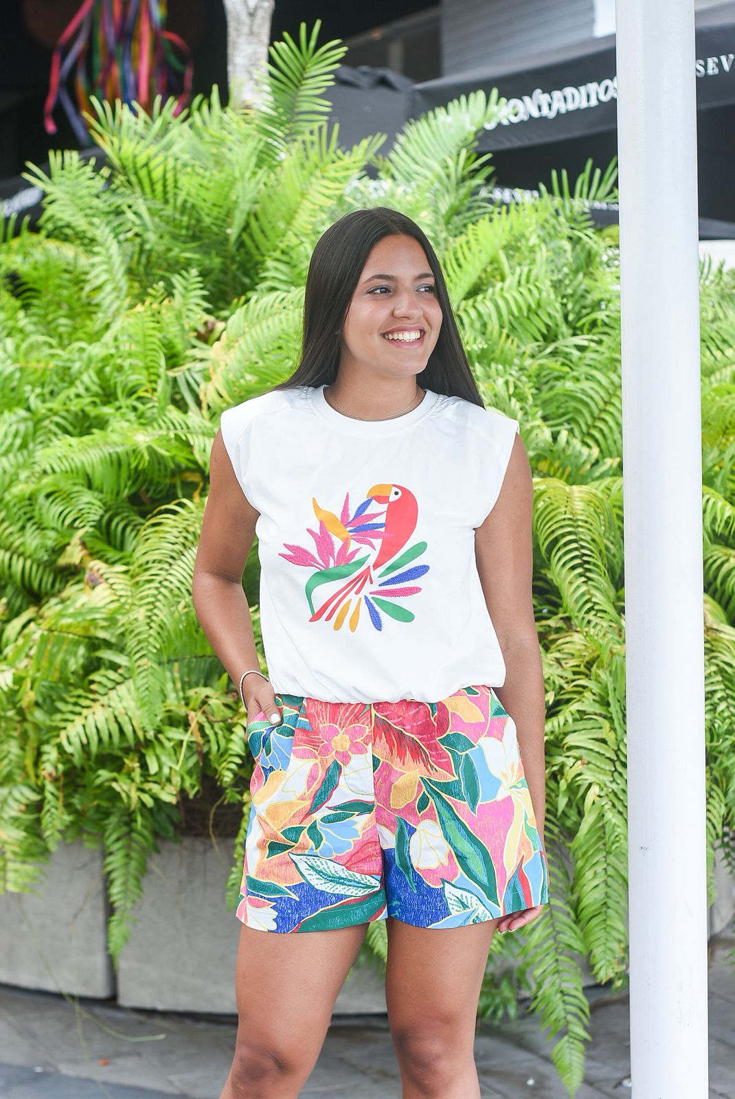Short Beautiful Tropical - Bonitafashionrd