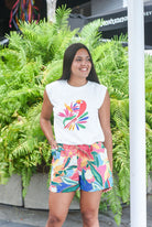 Short Beautiful Tropical - Bonitafashionrd