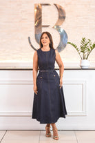 Beautiful Denim Dress - Bonitafashionrd