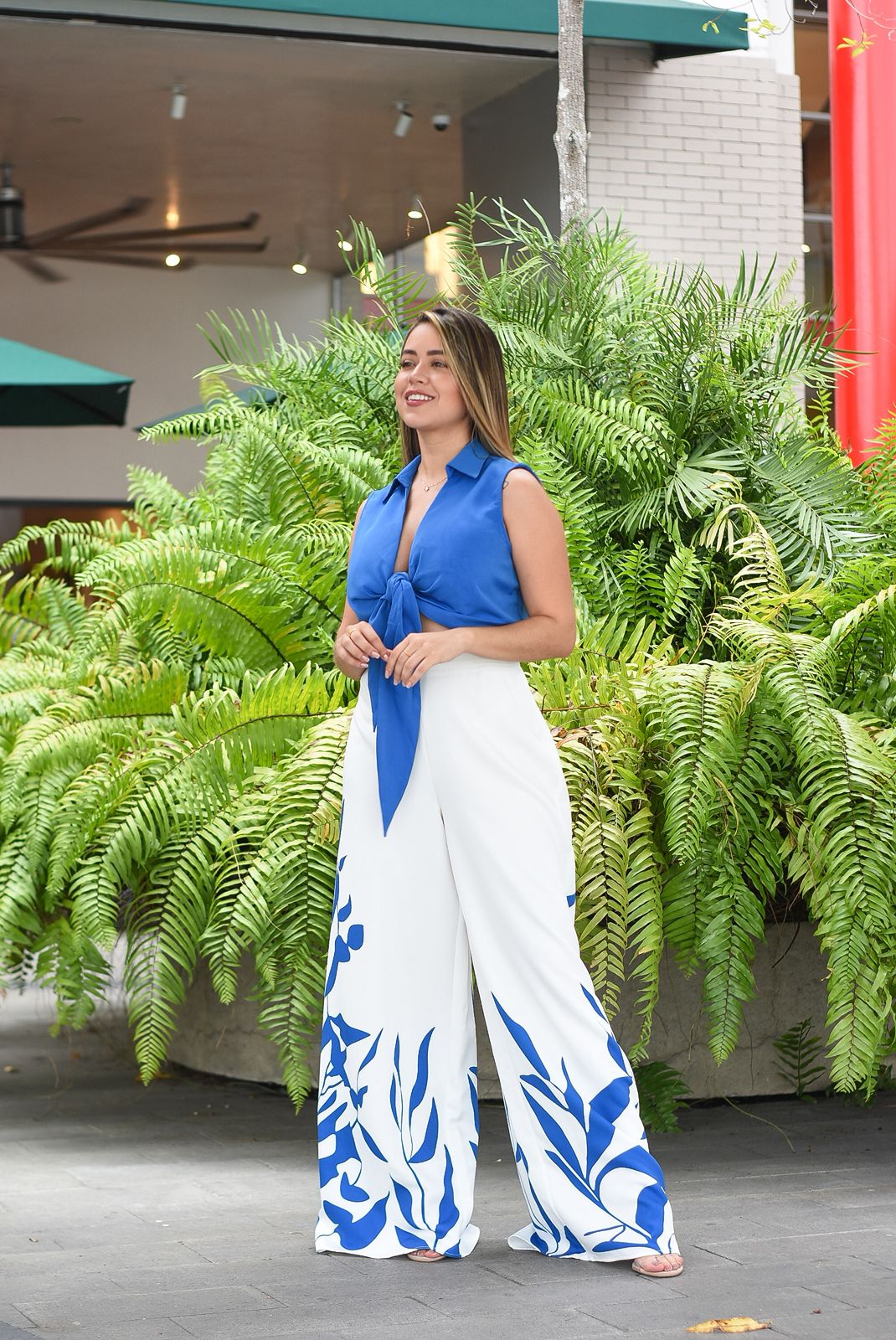 Set Crop Pants Sexy - Bonitafashionrd