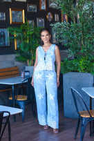 Just The Best Lace Pants Set