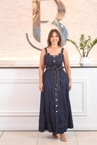 Beautiful Denim Dress - Bonitafashionrd