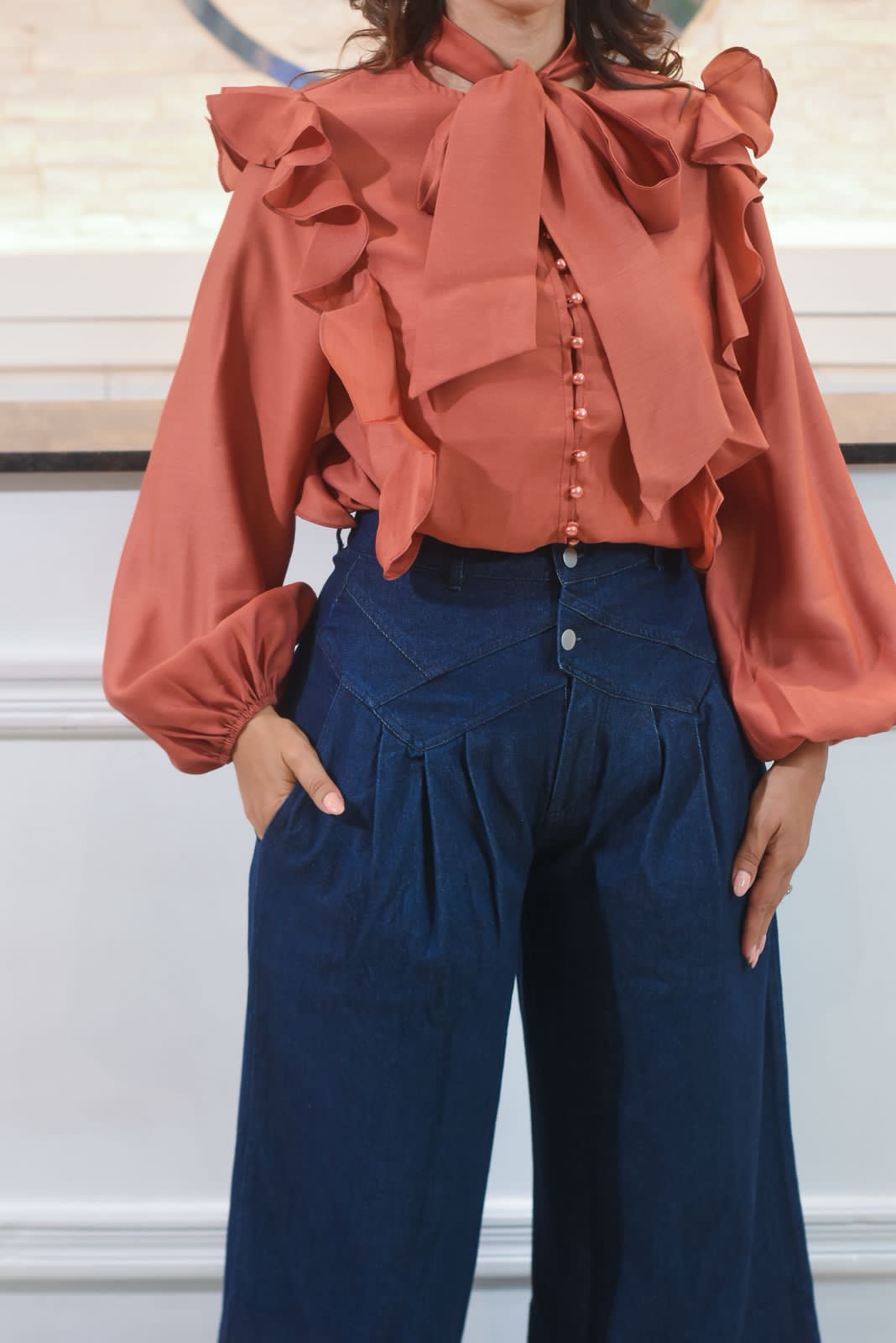 Oh My Pretty Elegant Blouse - Bonitafashionrd